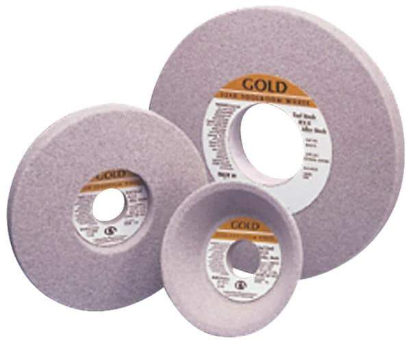 Camel Grinding Wheels - 14" Diam x 5" Hole x 1" Thick, H Hardness, 46 Grit Surface Grinding Wheel - Aluminum Oxide, Type 1, Coarse Grade, 1,910 Max RPM, Vitrified Bond, No Recess - All Tool & Supply