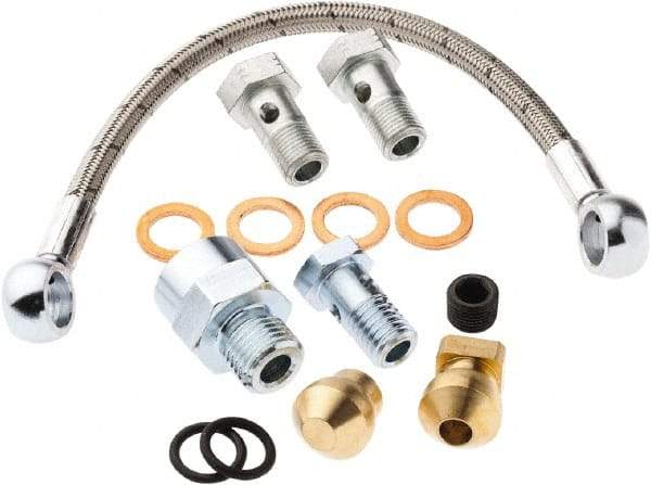 Seco - 51 Piece, 250mm Hose Length, Coolant Hose Kit - For Jetstream Tooling - All Tool & Supply