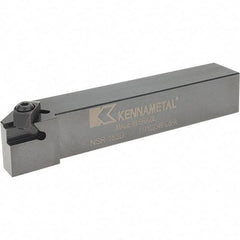 Kennametal - Right Hand Cut, 1" Shank Width x 1" Shank Height Indexable Threading Toolholder - 6" OAL, N.3R Insert Compatibility, NSR163D Toolholder, Series Top Notch - All Tool & Supply