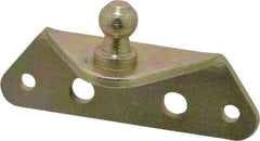 Value Collection - 0.39" Diam Yellow Zinc Offset Bracket - For Hydraulic Dampers & Gas Springs - All Tool & Supply