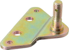 Value Collection - 0.39" Diam Yellow Zinc Offset Bracket - For Hydraulic Dampers & Gas Springs - All Tool & Supply