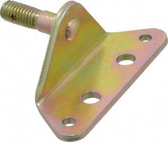 Value Collection - M8 x 1.25 Yellow Zinc Angle Bracket - For Hydraulic Dampers & Gas Springs - All Tool & Supply