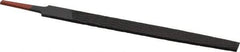 Simonds File - 8" Long, Flat American-Pattern File - Single Cut, 7/32" Overall Thickness, Tang - All Tool & Supply