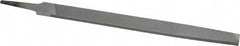 Nicholson - 10" Long, Bastard Cut, Flat American-Pattern File - Tang - All Tool & Supply