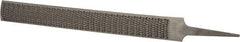 Nicholson - 10" Long x 1-1/8" Wide x 9/32" Thick Cabinet Half Round Rasp - Second Cut - All Tool & Supply