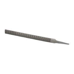 Nicholson - 8" Long x 25/32" Wide x 5/16" Thick Half Round Wood Rasp - Bastard Cut - All Tool & Supply