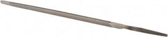 Nicholson - 4" Long, Taper American-Pattern File - Single Cut, Tang - All Tool & Supply