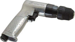 Ingersoll-Rand - 3/8" Reversible Keyless Chuck - Pistol Grip Handle, 2,000 RPM, 4 CFM, 0.5 hp, 85 psi - All Tool & Supply