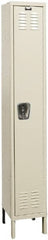 Hallowell - 1 Door, 1 Tier, Galvanite Corrosion Resistant Wardrobe & Box Lockers - All Tool & Supply