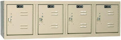 Hallowell - 4 Door, 4 Horizontal Tier, Premium Box Lockers - All Tool & Supply