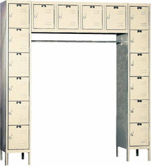 Hallowell - 16 Door, 16 Tier, Premium Box Lockers - All Tool & Supply