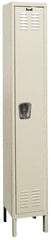 Hallowell - 1 Door, 1 Tier, Galvanite Corrosion Resistant Wardrobe & Box Lockers - All Tool & Supply