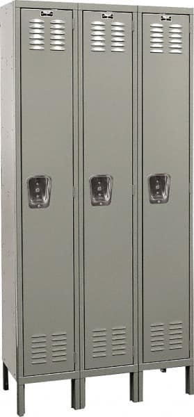 Hallowell - 3 Door, 1 Tier, Premium Wardrobe Lockers - All Tool & Supply