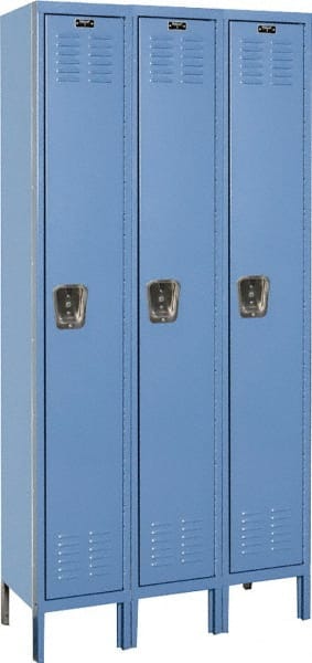 Hallowell - 3 Door, 1 Tier, Premium Wardrobe Lockers - All Tool & Supply