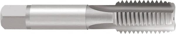 Emuge - M16x2.00 Metric Coarse 3-Flute TiN Finish Cobalt Straight Flute Machine Tap - All Tool & Supply