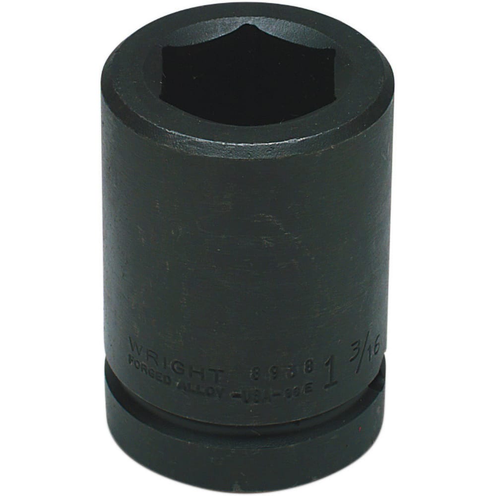 Wright Tool & Forge - Impact Sockets; Drive Size: 1 ; Size (Inch): 1-9/16 ; Type: Deep ; Style: Impact Socket ; Style: Impact Socket ; Style: Impact Socket - Exact Industrial Supply