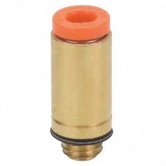 SMC PNEUMATICS - Metal Push-To-Connect Tube Fittings Type: Male Connector w/Internal Hex Tube Outside Diameter (Inch): 1/4 - All Tool & Supply