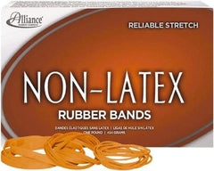 Alliance - 7" Circumference, 1/8" Wide, Light-Duty Band Rubber Band Strapping - 250 Pieces - All Tool & Supply