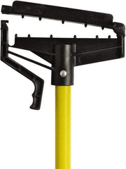 PRO-SOURCE - 60" Swivel Fiberglass Quick Connect Mop Handle - 1" Handle Diam, Plastic Connector, Use with Wet Mops - All Tool & Supply