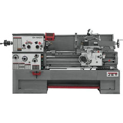 Jet - 16" Swing, 60" Between Centers, 230 Volt, Triple Phase Engine Lathe - 7MT Taper, 7-1/2 hp, 25 to 1,800 RPM, 3-1/8" Bore Diam, 44" Deep x 66" High x 96" Long - All Tool & Supply