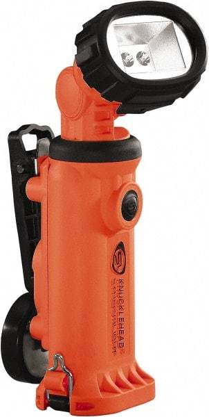 Streamlight - LED Bulb, 200 Lumens, Spotlight/Lantern Flashlight - Orange Plastic Body, 4 AA Batteries Included - All Tool & Supply