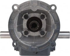 Boston Gear - 1 Centerline Distance, 20:1, 88 RPM Output, 0.27 Input Horsepower, 149 Lbs. Max Torque, Speed Reducer - Part No. F710-20-B4-H, Double Shaft Left & Right, 1/2" Bore, 2.31" High, 42C NEMA - All Tool & Supply