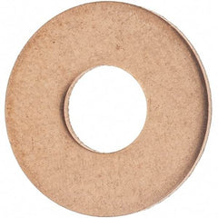 Value Collection - Copper Standard Flat Washer - 0.2031" ID x 1/2" OD, Plain Finish - All Tool & Supply