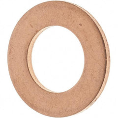 Value Collection - 7/16 SAE, 15/32" ID x 13/16" OD Oil Drain Plug Gasket - 1/16" Thick, Copper - All Tool & Supply