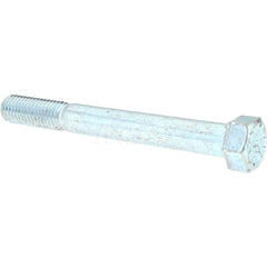 Hex Head Cap Screw: 9/16-12 x 4-1/2″, Grade 9 Alloy Steel, Zinc-Plated Clear Chromate