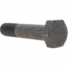 Value Collection - 7/8-9 Thread, 4-1/4" Length Under Head, Hex Head Bolt - A325 Steel, Uncoated - All Tool & Supply