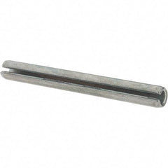 Value Collection - 7/32" Diam x 2" Long Slotted Spring Pin - Grade 1070-1090 Alloy Steel, Uncoated - All Tool & Supply