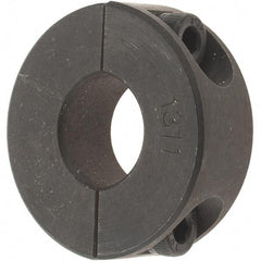 Value Collection - 13mm Bore, Steel, Two Piece Shaft Collar - 1-1/4" Outside Diam - All Tool & Supply