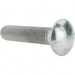 Value Collection - 3/4-10 UNC 3-1/2" Length Under Head, Standard Square Neck, Carriage Bolt - Grade 8 Alloy Steel, Zinc Trivalent Chromate Finish - All Tool & Supply