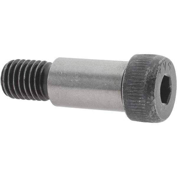 Value Collection - 3/4" Shoulder Diam x 1-1/4" Shoulder Length, 5/8-11 UNC, Hex Socket Shoulder Screw - 4140 Alloy Steel, Uncoated, 1/2" Head Height x 1" Head Diam - All Tool & Supply