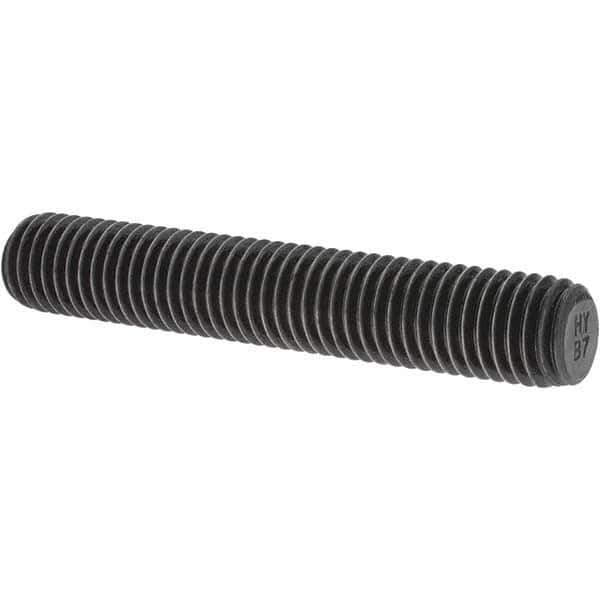 Value Collection - 5/8-11 3-3/4" OAL Fully Threaded Stud - Steel, Uncoated - All Tool & Supply