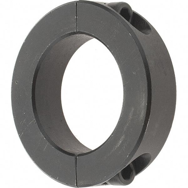 Value Collection - 1-7/16" Bore, Steel, Two Piece Shaft Collar - 2-1/4" Outside Diam, 9/16" Wide - All Tool & Supply