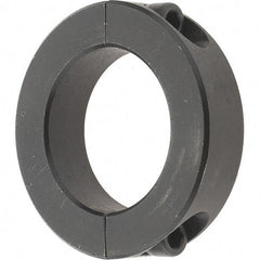 Value Collection - 1-7/16" Bore, Steel, Two Piece Shaft Collar - 2-1/4" Outside Diam, 9/16" Wide - All Tool & Supply