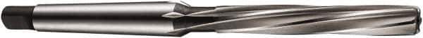 DORMER - 12.5mm High Speed Steel 6 Flute Chucking Reamer - Spiral Flute, 1MT Morse Taper Shank, 76mm Flute Length, 156mm OAL - All Tool & Supply