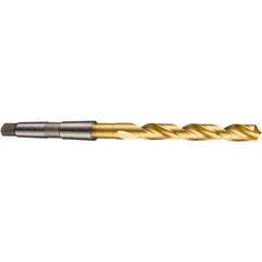 DORMER - 17.5mm, 2MT 118° Point High Speed Steel Taper Shank Drill Bit - All Tool & Supply