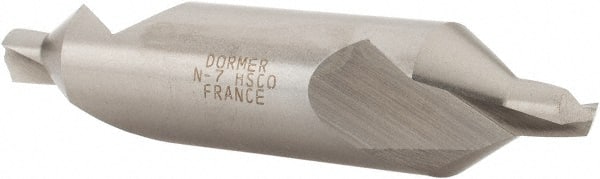 DORMER - #7 60° Incl Angle Cobalt Combo Drill & Countersink - All Tool & Supply