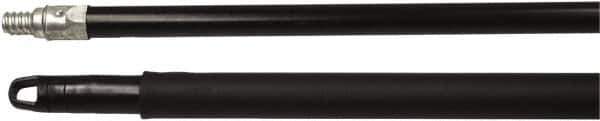 Weiler - 60 x 15/16" Metal Squeegee Handle - Threaded Connection, Black - All Tool & Supply