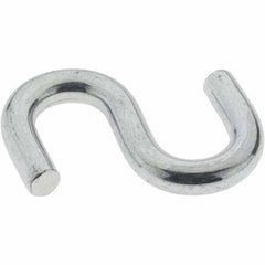 Value Collection - Carbon Steel Bright Zinc S-Hook - 0.262" Wire, 2" OAL - All Tool & Supply