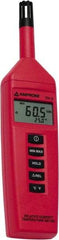 Amprobe - -4 to 140°F, 0 to 100% Humidity Range, Temp and Humidity Recorder - 3% Relative Humidity Accuracy, 0.1% RH, 0.1° F/C Resolution - All Tool & Supply