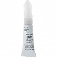 Value Collection - 0.10 oz Tube Clear Instant Adhesive - 30 sec Working Time - All Tool & Supply