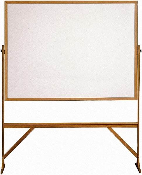 Ghent - 72" High x 53" Wide Reversible Dry Erase Board - Acrylate, 23-1/2" Deep - All Tool & Supply