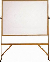 Ghent - 72" High x 53" Wide Reversible Dry Erase Board - Acrylate, 23-1/2" Deep - All Tool & Supply