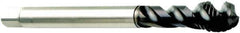 Sandvik Coromant - 7/8-9 UNC 4 Flute 2B Modified Bottoming Spiral Flute Tap - Powdered Metal, SmoothTop Finish, 140mm OAL, Right Hand Flute, Right Hand Thread, Series CoroTap 300 - All Tool & Supply