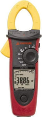 Amprobe - 3729950, CAT IV, CAT III, Digital True RMS Clamp Meter with 1.4567" Clamp On Jaws - 999.9 VAC/VDC, 599.9 AC Amps, Measures Voltage, Capacitance, Current, microAmps, Temperature - All Tool & Supply