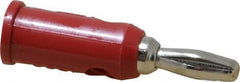 Pomona - Red Electrical Test Equipment Banana Plug - All Tool & Supply