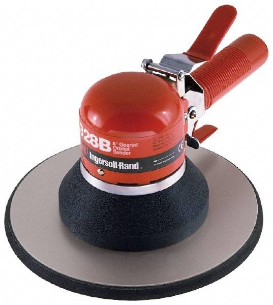 Ingersoll-Rand - 825 OPM, 16 CFM Air Consumption, Palm Air Orbital Sander - Round Pad, 1/4 NPT Inlet - All Tool & Supply